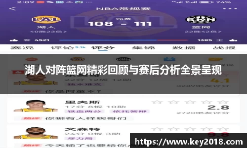 湖人对阵篮网精彩回顾与赛后分析全景呈现