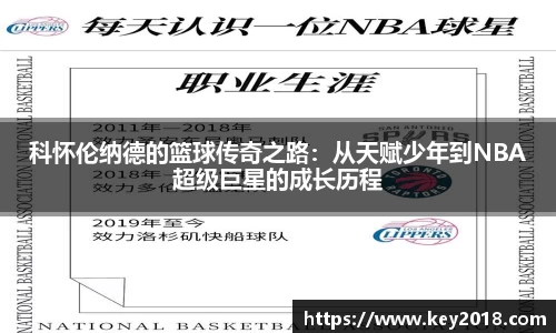 科怀伦纳德的篮球传奇之路：从天赋少年到NBA超级巨星的成长历程
